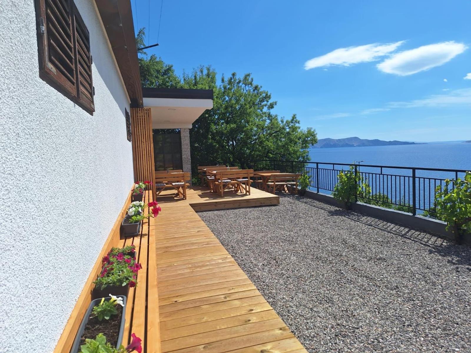 Apartmán Suzana Beautiful Balcony Sea View 1 Senj  Exteriér fotografie